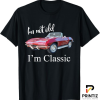 PRINTIZ Vintage Classic 1965 T-Shirt – Retro Birthday Tee, Timeless Style for a Timeless Year, Freesize